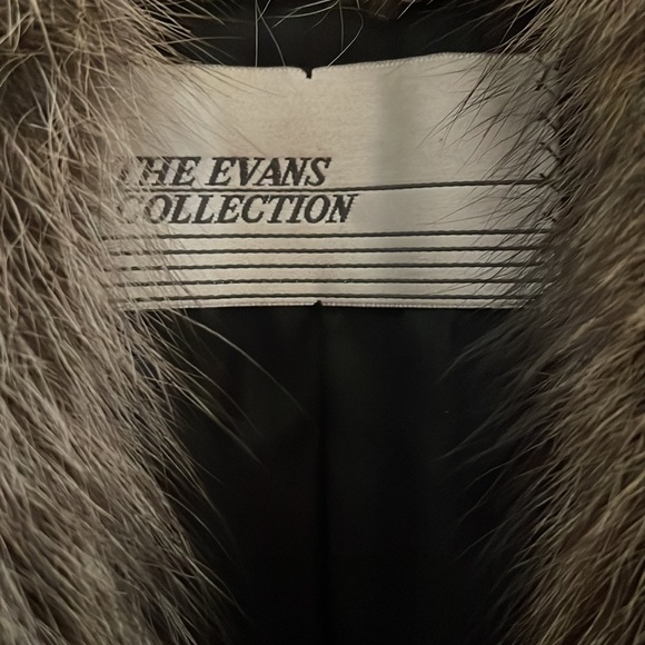 Evans FUR Full length coat- Sz 10-12 - Picture 7 of 10